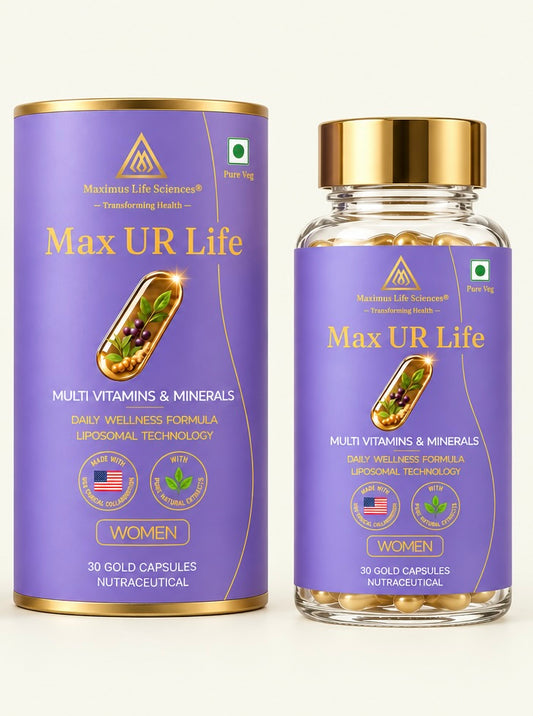 Max UR Life Women — Multi Vitamins & Minerals with Botanical Ingredients