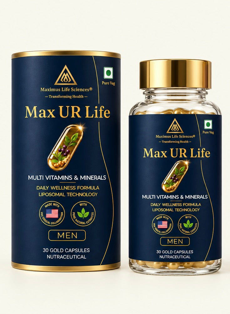 MaX UR LIFE — Multivitamin & Mineral with Botanical Extract Men